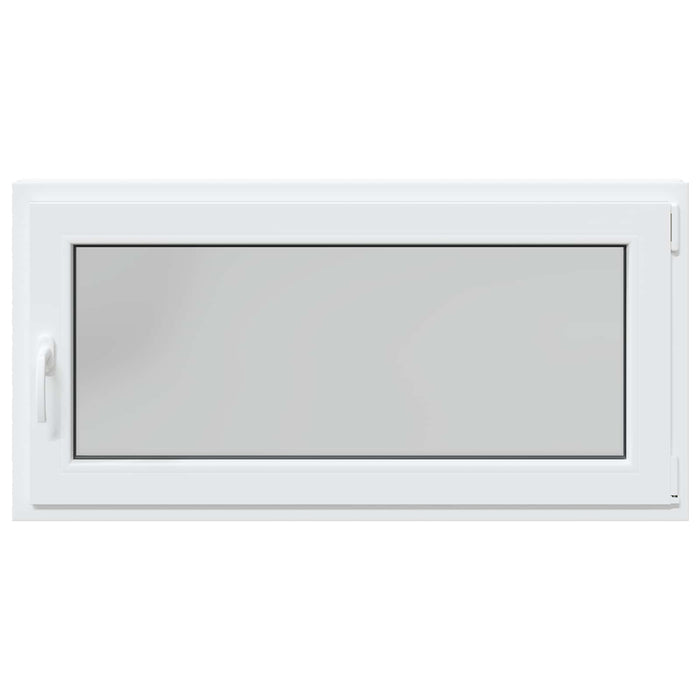Fereastră pentru subsol Manual RISOR Alb 120 x 60 cm PVC și Sticlă - WALTI WALTI