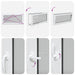 Fereastră pentru subsol Manual RISOR Alb 120 x 60 cm PVC și Sticlă - WALTI WALTI