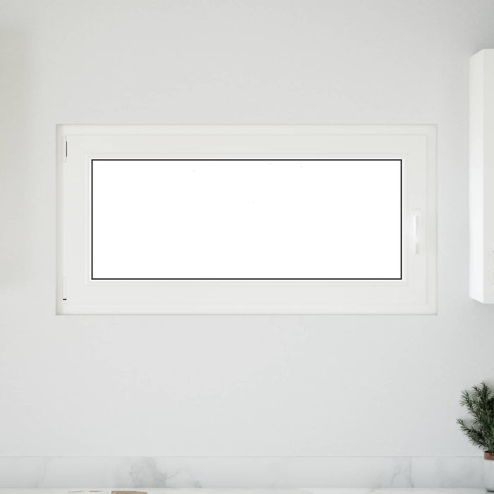 Fereastră pentru subsol Manual RISOR Alb 120 x 60 cm PVC și Sticlă - WALTI WALTI