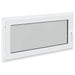 Fereastră pentru subsol Manual RISOR Alb 120 x 60 cm PVC și Sticlă - WALTI WALTI