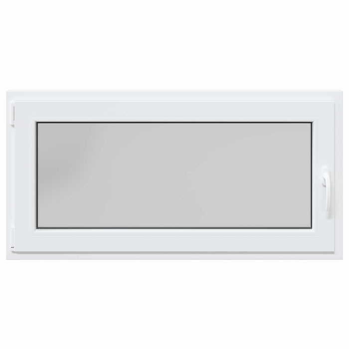 Fereastră pentru subsol Manual RISOR Alb 120 x 60 cm PVC și Sticlă - WALTI WALTI