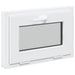 Fereastră pentru subsol RISOR 60 x 40 cm PVC și Sticlă Alb - WALTI WALTI