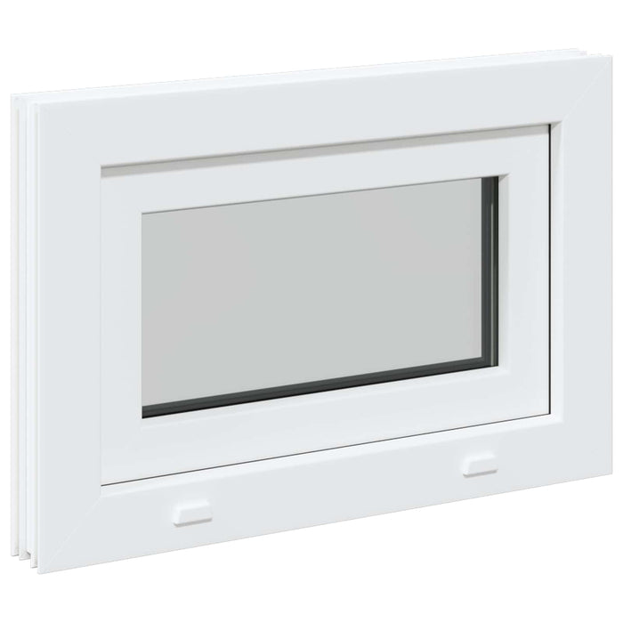 Fereastră pentru subsol RISOR 60 x 40 cm PVC și Sticlă Alb - WALTI WALTI
