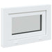 Fereastră pentru subsol RISOR 60 x 40 cm PVC și Sticlă Alb - WALTI WALTI