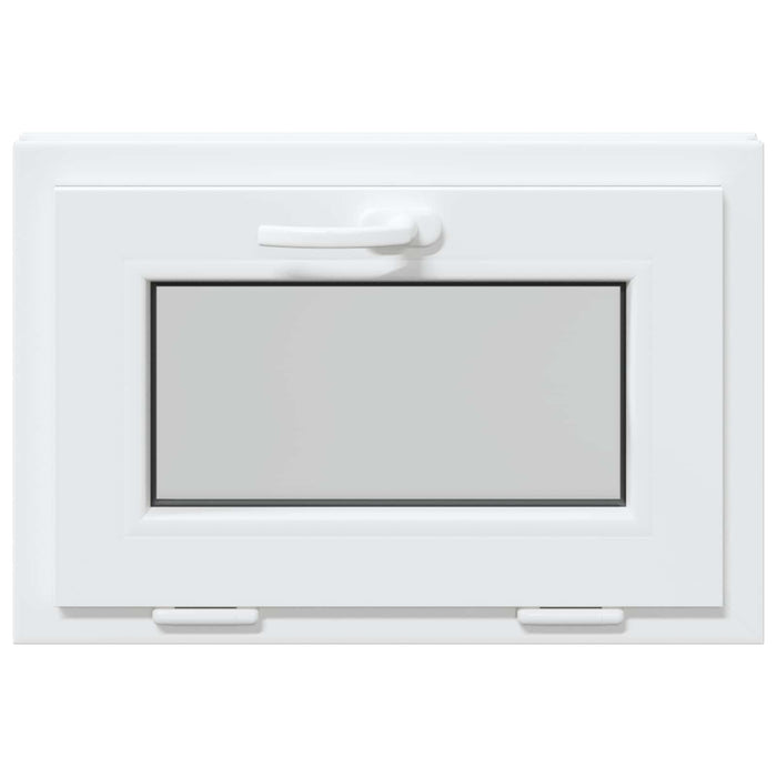 Fereastră pentru subsol RISOR 60 x 40 cm PVC și Sticlă Alb - WALTI WALTI