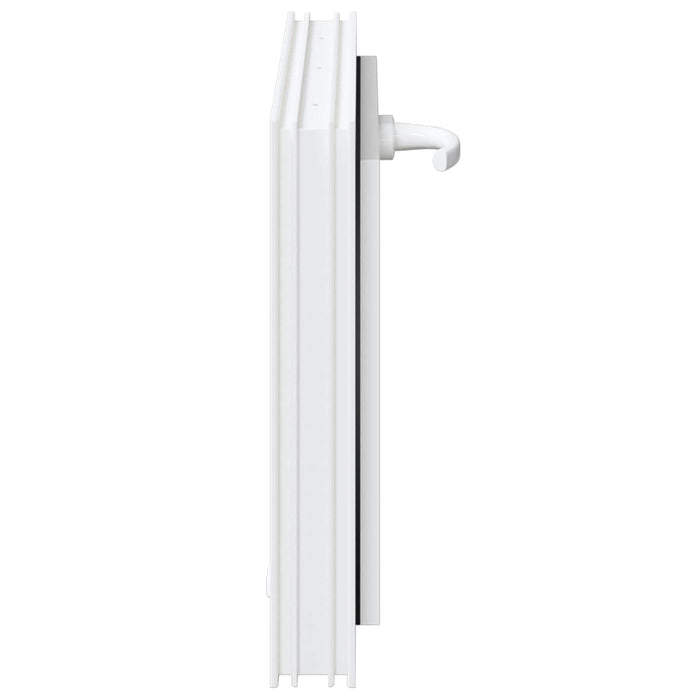 Fereastră pentru subsol RISOR 60 x 40 cm PVC și Sticlă Alb - WALTI WALTI