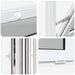 Fereastră pentru subsol RISOR 90 x 40 cm PVC și Sticlă Alb - WALTI WALTI