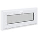 Fereastră pentru subsol RISOR 90 x 40 cm PVC și Sticlă Alb - WALTI WALTI