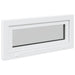 Fereastră pentru subsol RISOR 90 x 40 cm PVC și Sticlă Alb - WALTI WALTI