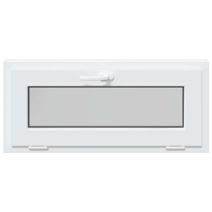 Fereastră pentru subsol RISOR 90 x 40 cm PVC și Sticlă Alb - WALTI WALTI
