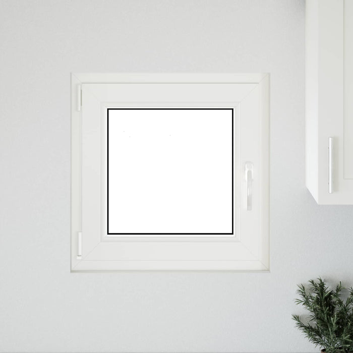 Fereastră pentru subsol RISOR Antracit 50 x 50 cm PVC și Sticlă - WALTI WALTI
