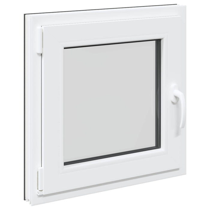 Fereastră pentru subsol RISOR Antracit 50 x 50 cm PVC și Sticlă - WALTI WALTI