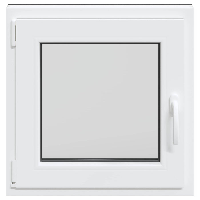 Fereastră pentru subsol RISOR Antracit 50 x 50 cm PVC și Sticlă - WALTI WALTI
