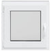Fereastră pentru subsol RISOR Antracit 50 x 50 cm PVC și Sticlă - WALTI WALTI