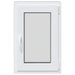 Fereastră pentru subsol RISOR Antracit 50 x 75 cm PVC și Sticlă - WALTI WALTI