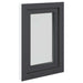 Fereastră pentru subsol RISOR Antracit 50 x 75 cm PVC și Sticlă - WALTI WALTI