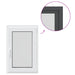 Fereastră pentru subsol RISOR Antracit 60 x 90 cm PVC și Sticlă - WALTI WALTI