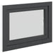 Fereastră pentru subsol RISOR Antracit 80 x 50 cm PVC și Sticlă - WALTI WALTI