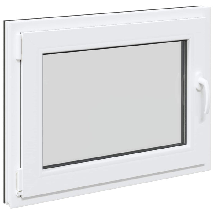 Fereastră pentru subsol RISOR Antracit 80 x 60 cm PVC și Sticlă - WALTI WALTI