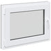 Fereastră pentru subsol RISOR Antracit 80 x 60 cm PVC și Sticlă - WALTI WALTI