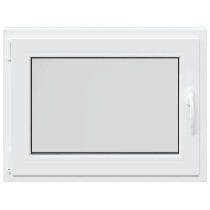 Fereastră pentru subsol RISOR Antracit 80 x 60 cm PVC și Sticlă - WALTI WALTI