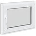 Fereastră pentru subsol RISOR Antracit 80 x 60 cm PVC și Sticlă - WALTI WALTI