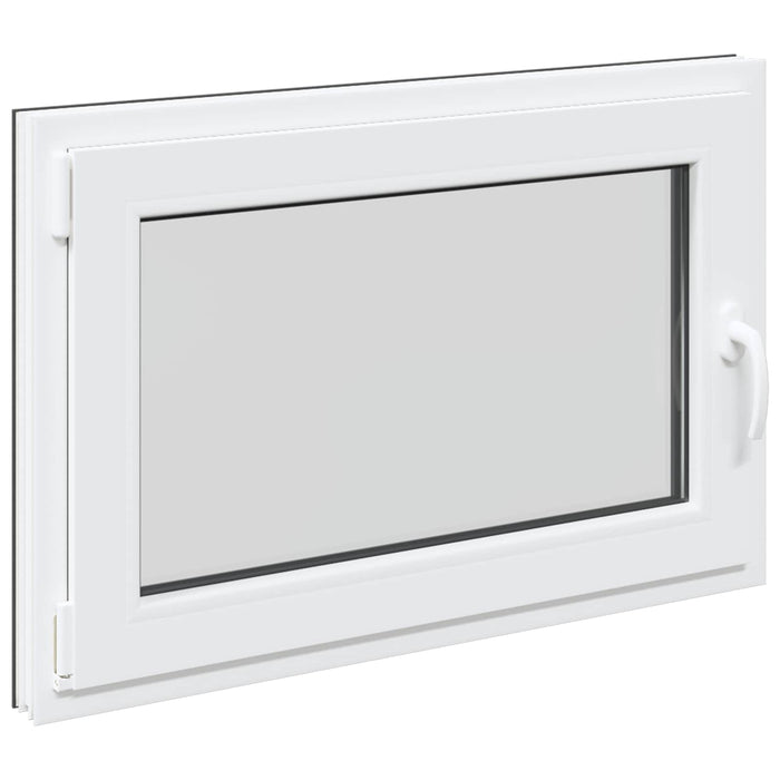 Fereastră pentru subsol RISOR Antracit 90 x 50 cm PVC și Sticlă - WALTI WALTI