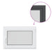 Fereastră pentru subsol RISOR Antracit 90 x 60 cm PVC și Sticlă - WALTI WALTI
