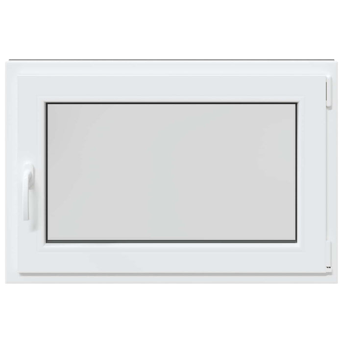 Fereastră pentru subsol RISOR Antracit 90 x 60 cm PVC și Sticlă - WALTI WALTI