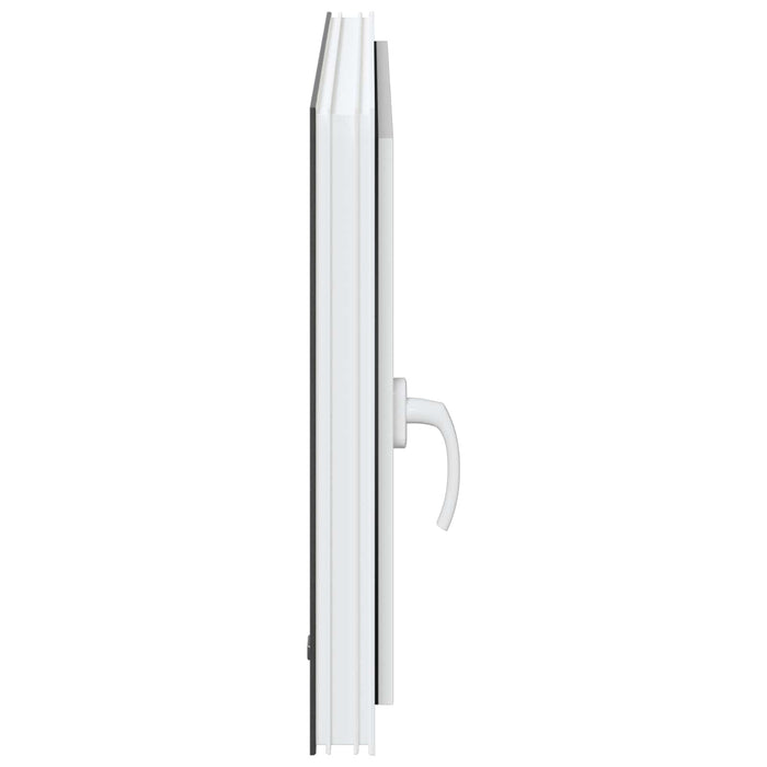 Fereastră pentru subsol RISOR Antracit 90 x 60 cm PVC și Sticlă - WALTI WALTI