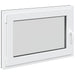 Fereastră pentru subsol RISOR Antracit 90 x 70 cm PVC și Sticlă - WALTI WALTI