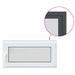 Fereastră pentru subsol RISOR Antracit 100 x 50 cm PVC și Sticlă - WALTI WALTI