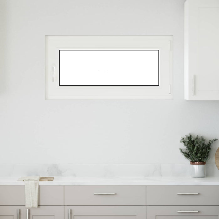 Fereastră pentru subsol RISOR Antracit 100 x 50 cm PVC și Sticlă - WALTI WALTI
