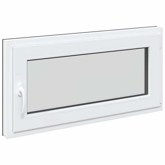 Fereastră pentru subsol RISOR Antracit 100 x 50 cm PVC și Sticlă - WALTI WALTI