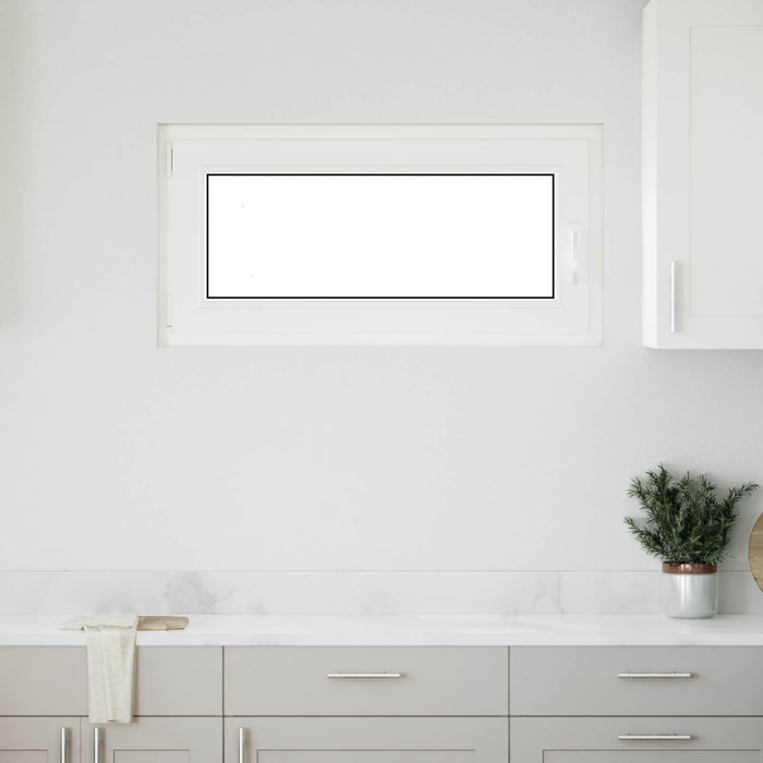 Fereastră pentru subsol RISOR Antracit 100 x 50 cm PVC și Sticlă - WALTI WALTI