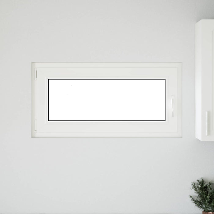Fereastră pentru subsol RISOR Antracit 100 x 50 cm PVC și Sticlă - WALTI WALTI