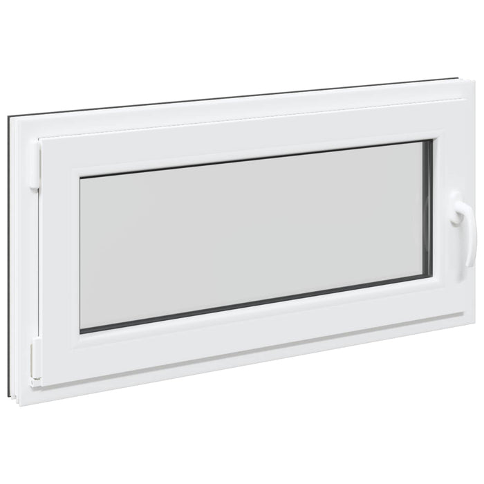 Fereastră pentru subsol RISOR Antracit 100 x 50 cm PVC și Sticlă - WALTI WALTI