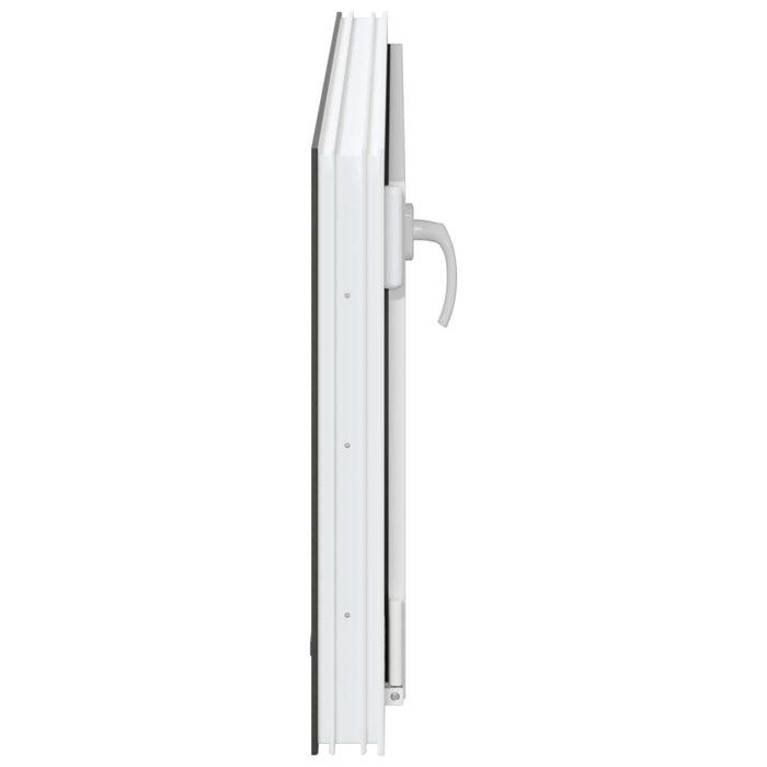 Fereastră pentru subsol RISOR Antracit 100 x 50 cm PVC și Sticlă - WALTI WALTI