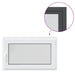 Fereastră pentru subsol RISOR Antracit 100 x 60 cm PVC și Sticlă - WALTI WALTI