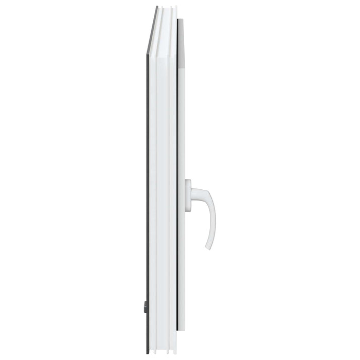 Fereastră pentru subsol RISOR Antracit 100 x 60 cm PVC și Sticlă - WALTI WALTI