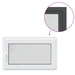 Fereastră pentru subsol RISOR Antracit 100 x 70 cm PVC și Sticlă - WALTI WALTI