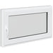 Fereastră pentru subsol RISOR Antracit 100 x 70 cm PVC și Sticlă - WALTI WALTI