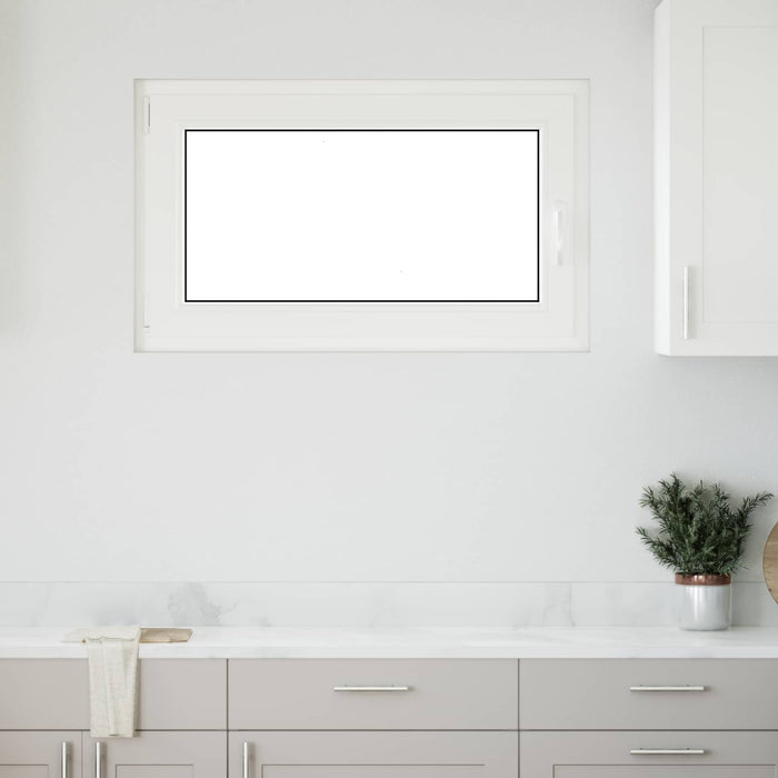 Fereastră pentru subsol RISOR Antracit 100 x 70 cm PVC și Sticlă - WALTI WALTI