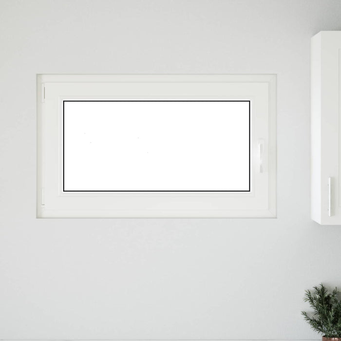 Fereastră pentru subsol RISOR Antracit 100 x 70 cm PVC și Sticlă - WALTI WALTI