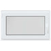 Fereastră pentru subsol RISOR Antracit 100 x 70 cm PVC și Sticlă - WALTI WALTI