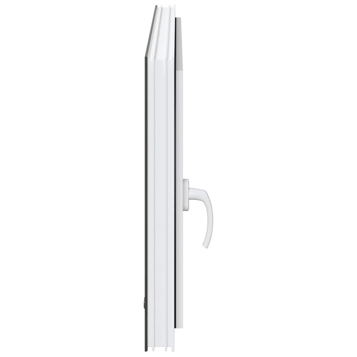 Fereastră pentru subsol RISOR Antracit 110 x 60 cm PVC și Sticlă - WALTI WALTI