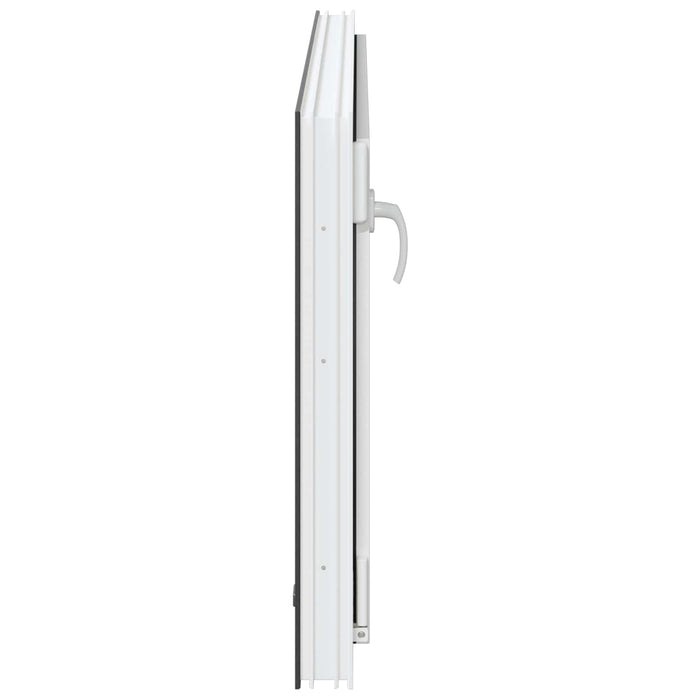 Fereastră pentru subsol RISOR Antracit 110 x 60 cm PVC și Sticlă - WALTI WALTI