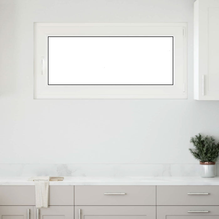 Fereastră pentru subsol RISOR Antracit 120 x 60 cm PVC și Sticlă - WALTI WALTI