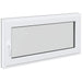 Fereastră pentru subsol RISOR Antracit 120 x 60 cm PVC și Sticlă - WALTI WALTI