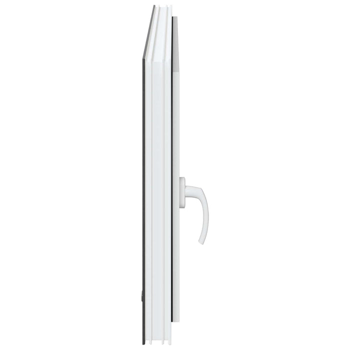 Fereastră pentru subsol RISOR Antracit 120 x 60 cm PVC și Sticlă - WALTI WALTI